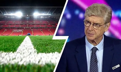 Arsene Wenger quan ngại về việc thi đấu không khán giả