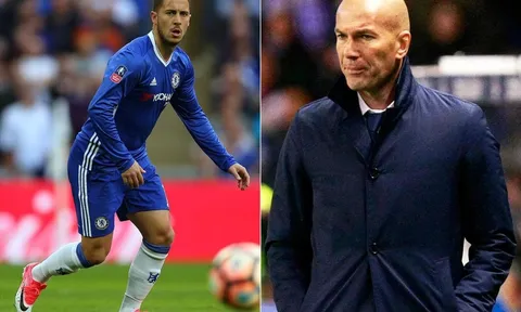 Tiết lộ: Bốn năm trước, Zidane từng làm 1 điều tuyệt vời với Hazard
