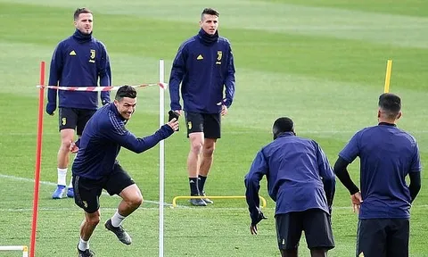 Ronaldo 'nghiến răng' chờ màn ngược dòng trước Atletico Madrid