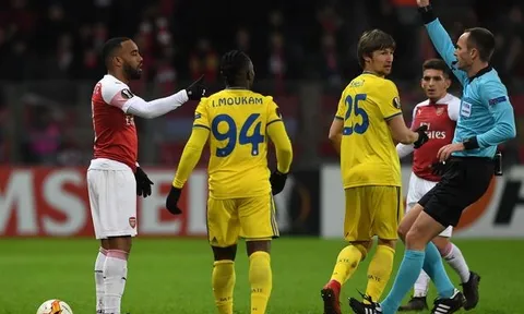 Arsenal mất trọng pháo ở đấu trường Europa League