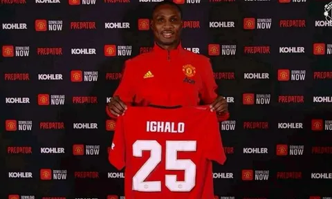 Ighalo: "Tôi nói với Man Utd: 'Để tôi mặc áo số 25 thay vì số áo đó'"