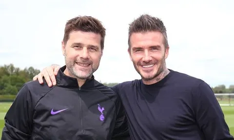 Vì sao David Beckham lại đến thăm buổi tập của Tottenham?