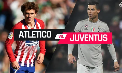 03h00 ngày 21/02, Atletico Madrid vs Juventus: Đỉnh cao chiến thuật