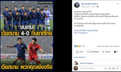"Cảm ơn U23 Việt Nam, chúng tôi đã rút ra nhiều điều từ thất bại này"