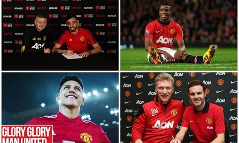 10 HĐ mùa đông đắt nhất lịch sử Man Utd: 'Bí ẩn' 80 triệu của Sir Alex