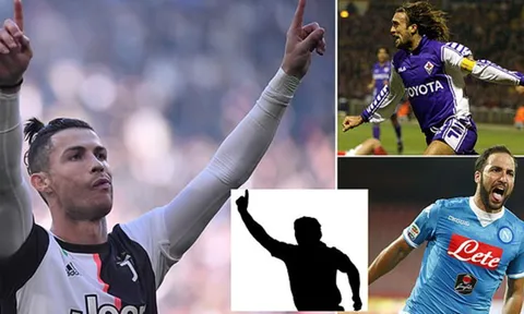 10 tiền đạo đạt 50 bàn thắng nhanh nhất lịch sử Serie A