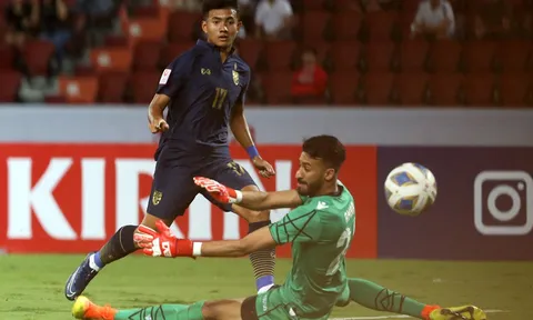 Phá lưới Bahrain, sao trẻ U23 Thái Lan đi vào lịch sử các VCK châu Á