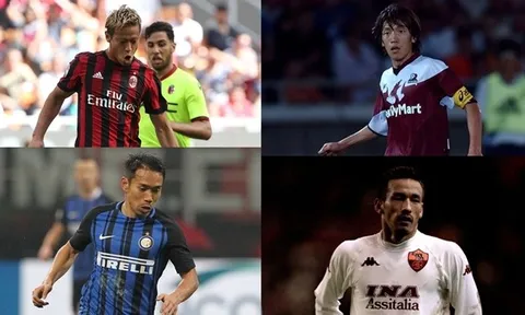 11 cầu thủ người Nhật Bản từng thi đấu ở Serie A: Nỗi buồn của Man Utd