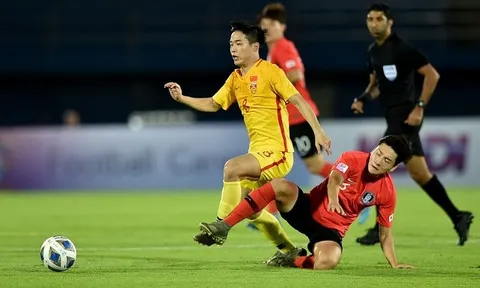 Thắng nghẹt thở Trung Quốc, U23 Hàn Quốc độc chiếm ngôi đầu bảng C