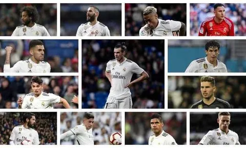 13 cầu thủ có tương lai mờ mịt tại Real Madrid