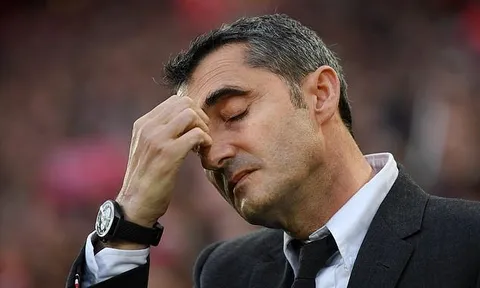 Ernesto Valverde đau đớn: "Họ đã thổi bay chúng tôi"