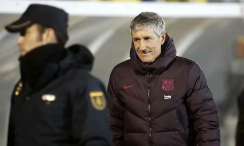 Suýt bị đội hạng dưới "dắt mũi", Setien nói lời thật lòng về Barca