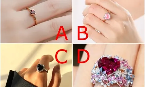 Trắc nghiệm: Người đàn ông như thế nào mới xứng với bạn, chọn một chiếc nhẫn là biết ngay
