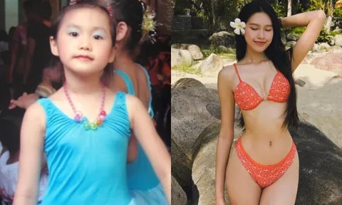 Tiểu thư Hà thành thi Hoa hậu Việt Nam giờ là vợ cầu thủ "cả nước biết mặt", sống nhung lụa trong biệt thự tiền tỷ