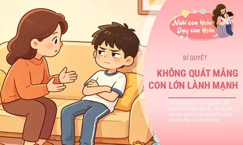 Không cần quát mắng, dùng 3 nguyên tắc này bố mẹ "chiến đấu" với tuổi dậy thì của con một cách êm ả