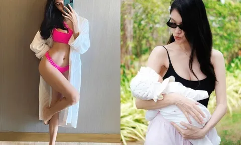 Nữ MC Việt xinh đẹp từng sang Nhật thi hoa hậu, bí mật sinh con với chồng thạc sĩ, khoe dáng sau sinh đỉnh chóp