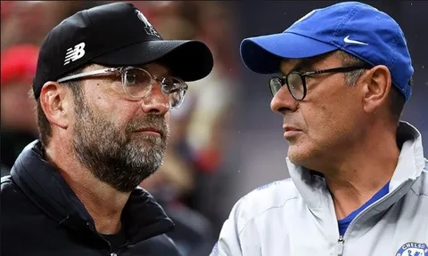 Tình cảnh của Jurgen Klopp chẳng khác nào Maurizio Sarri