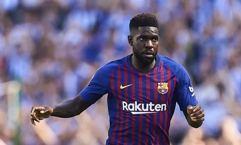Tại sao Man Utd, Arsenal 'thèm khát' Umtiti đến thế?