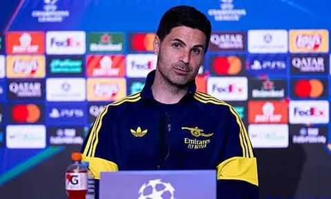 Arteta tuyên bố Arsenal sẵn sàng vượt bão tại Madrid