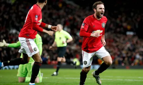 Phản công thần tốc, Mata hóa người hùng đưa Man United vào vòng 4 FA Cup