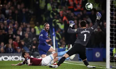3 điểm nhấn Chelsea 2-0 West Ham: Hazard - Higuain và 2 cực đối lập