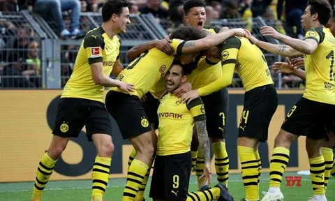 Tổng hợp vòng 27 Bundesliga: Ngôi đầu đổi chủ, thất vọng Gladbach