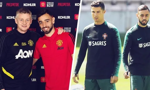Chính Ronaldo đã giúp Man Utd có Fernandes