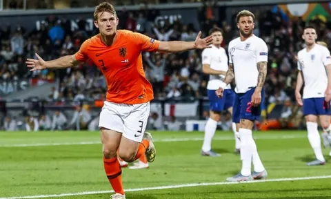 De Ligt chuẩn bị xác lập kỷ lục mới cho đội tuyển Hà Lan
