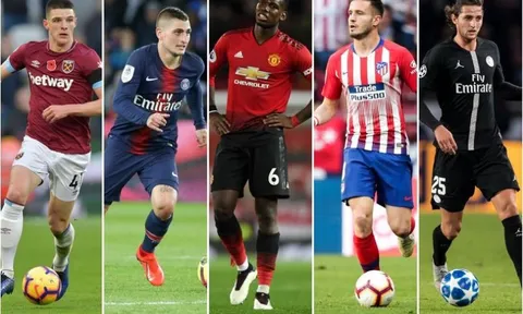 4 sự thay thế Pogba lí tưởng nhất dành cho Man Utd