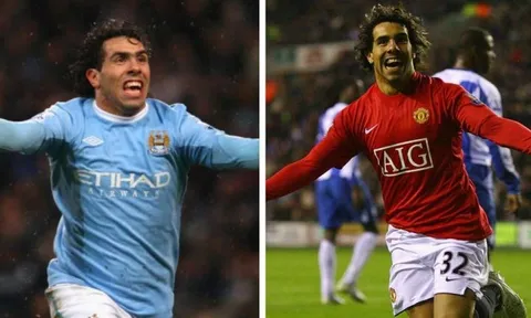 5 ngôi sao từng khoác áo Man City và Man Utd: "Gã Judas" Carlos Tevez
