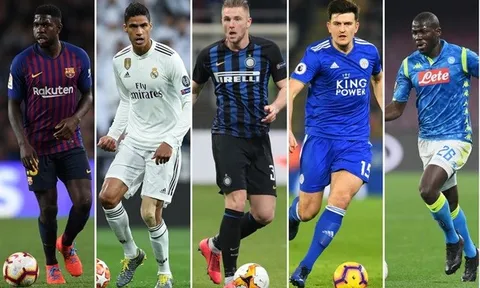 5 siêu hậu vệ Man Utd có thể chiêu mộ hè này
