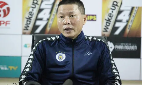 Thắng thuyết phục trận "Derby thủ đô", HLV Hà Nội không vui vì trọng tài