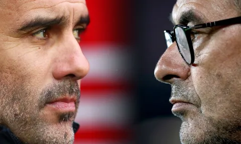 Bại tướng của Sarri ủng hộ Pep giành cú ăn 4 cùng Man City