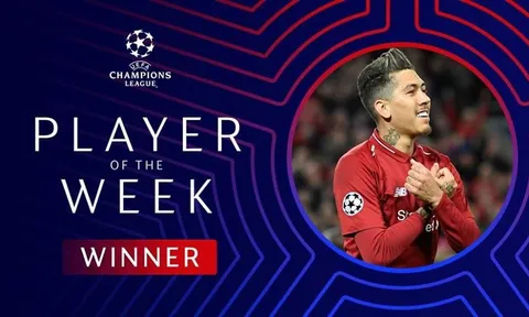 Vượt Ronaldo và Messi, sao Liverpool sáng nhất tứ kết lượt đi Champions League
