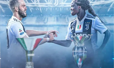 Tối qua, 2 Juventus vô địch nước Ý