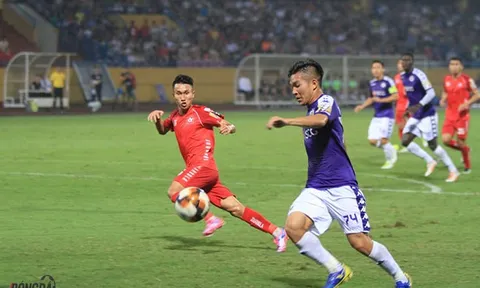 Quang Hải lập siêu phẩm, Hà Nội nhấn chìm Hải Phòng ở Hàng Đẫy