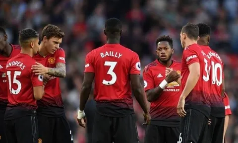 Man Utd sử dụng đội hình nào với 13 cầu thủ trước Crystal Palace?