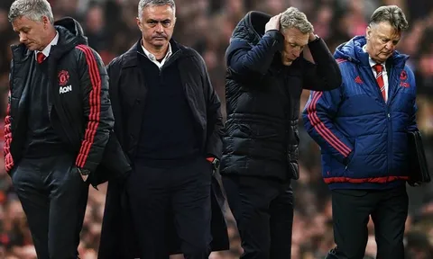 Manchester là màu xanh! Moyes, Van Gaal, Mourinho và Solsa đã thừa nhận