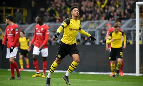 6 thống kê ấn tượng cho thấy Sancho là "báu vật" của Dortmund