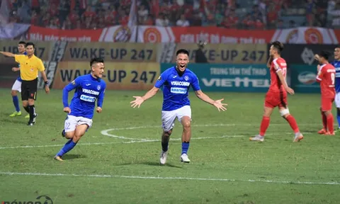 Mạc Hồng Quân lập cú đúp giúp đội nhà có điểm trước Viettel