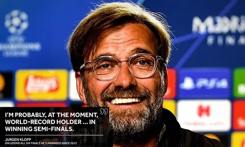 Klopp phát biểu "cực mặn" trước trận Tottenham - Liverpool