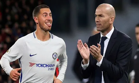 Hazard: “Giấc mơ của tôi là được làm việc cùng Zidane”