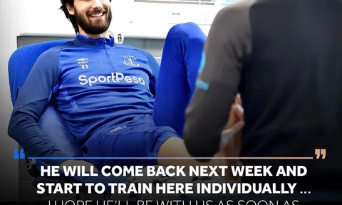 Ancelotti xác nhận Gomes hồi phục thần tốc, trở lại vào tuần sau