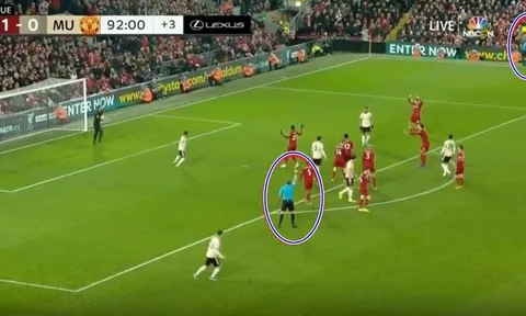 Bàn thắng của Salah vào lưới Man Utd là 'không hợp lệ'?