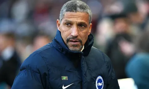CHÍNH THỨC: Brighton gây sốc sau khi thua Man City