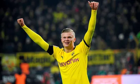 Đá 57 phút, Erling Haaland ghi bàn nhiều hơn cả đội Man Utd trong năm 2020