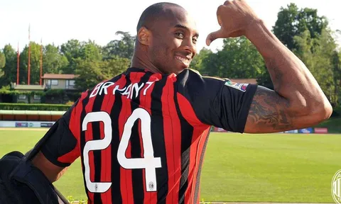 Bất chấp luật cấm, Milan vẫn mang băng đen để tưởng nhớ Kobe Bryant