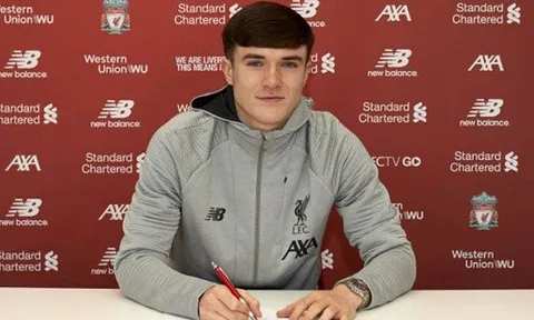 Liverpool xác nhận ký hợp đồng mới với tuyển thủ U19 Xứ Wales