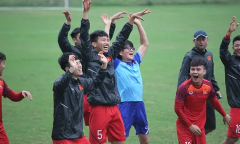 Thầy trò HLV Park Hang-seo tự tin trước đại chiến với U23 Thái Lan