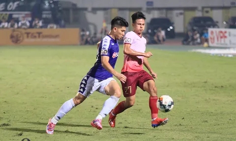 Đánh bại Sài Gòn FC, Hà Nội FC tạm thu hẹp khoảng cách với TP Hồ Chí Minh